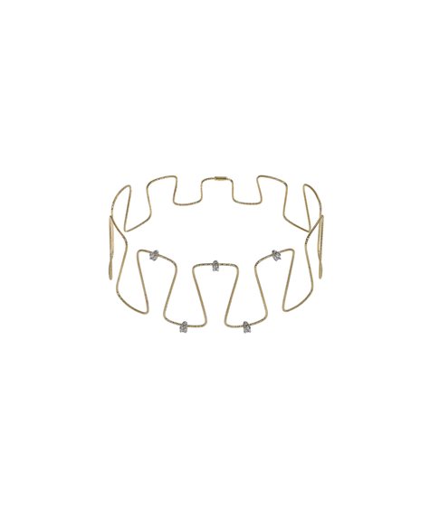 Bracciale Magic Wire Donna in Oro giallo Diamante 564-B - 564-B